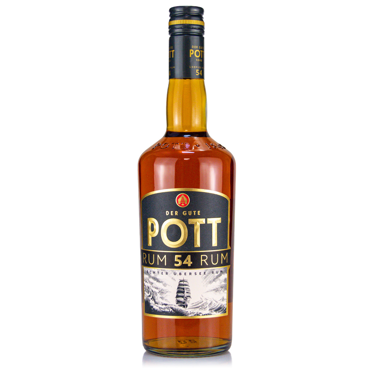 Pott 54 Rum 1 Liter 54%vol.