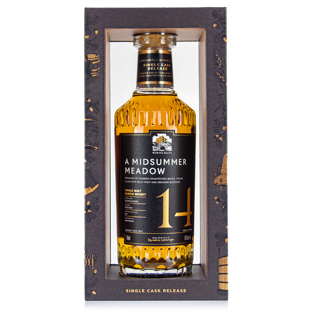 Wemyss - Glentauchers 2007 A Midsummer Meadow Single Cask 62,6%vol. 0,7 Liter