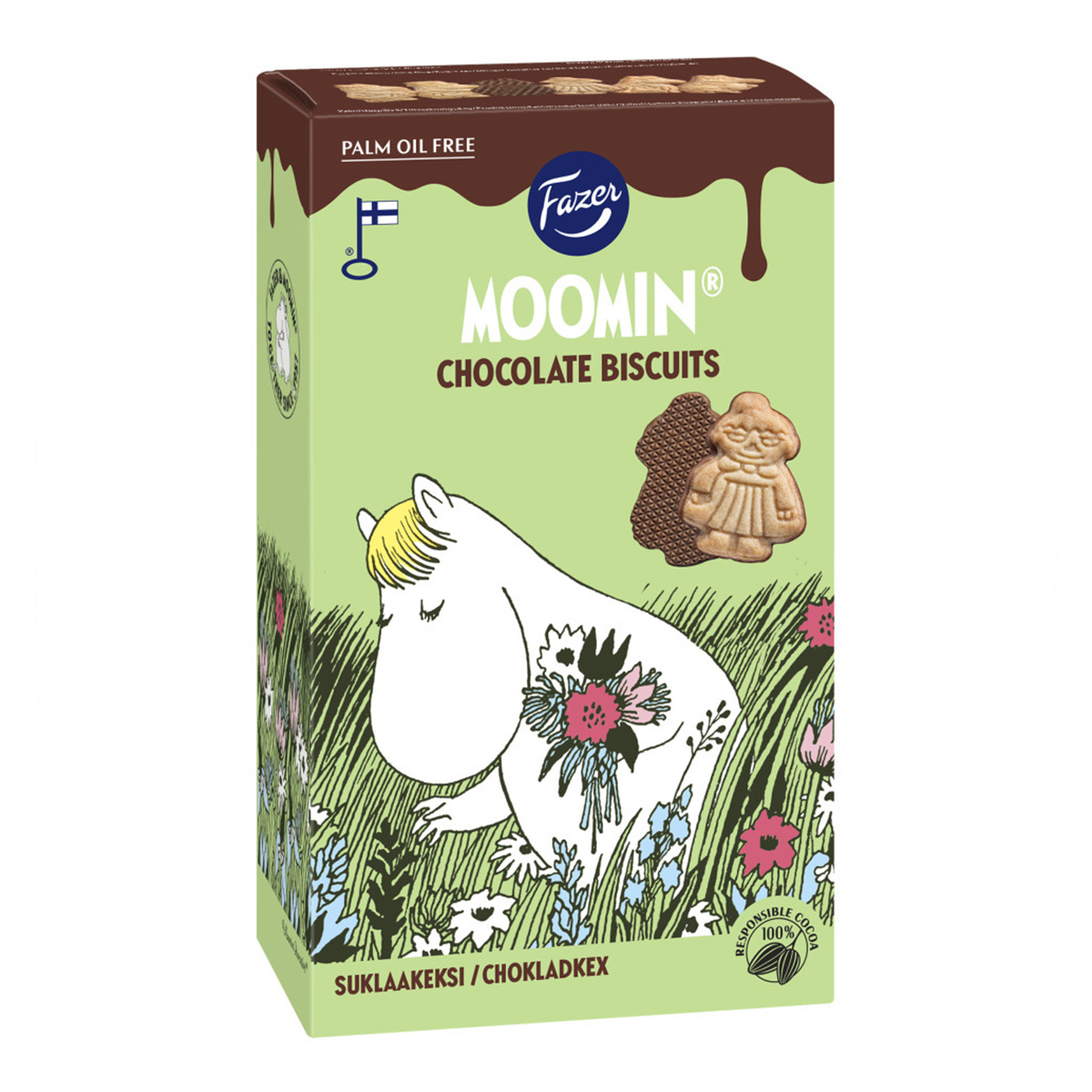 Fazer Moomin Chocolate Biscuits 175g