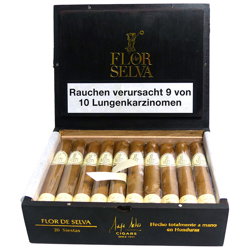 Flor de Selva Siesta Petit Corona 20er Flor de Selva Siesta Petit Corona 20er
