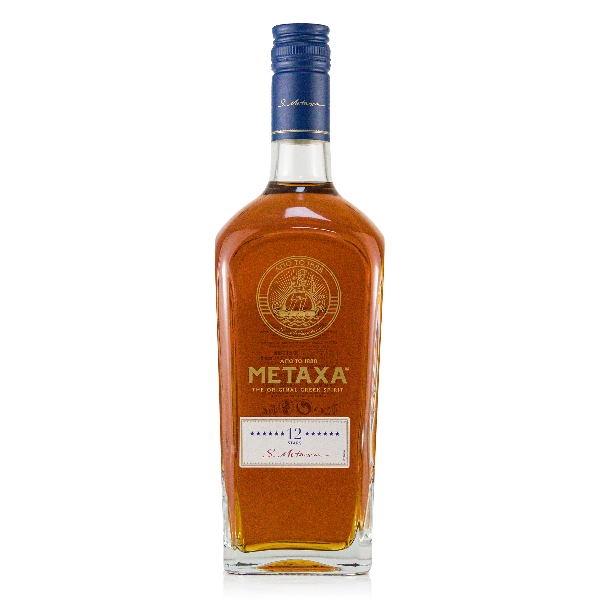 Metaxa 12 Stars 0,7 Liter 40%vol. Metaxa 12 Stars 0,7 Liter 40%vol.