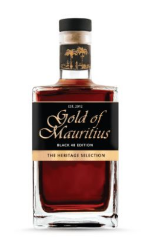 Gold of Mauritius Black 48 Edition 48%vol. 0,7 Liter