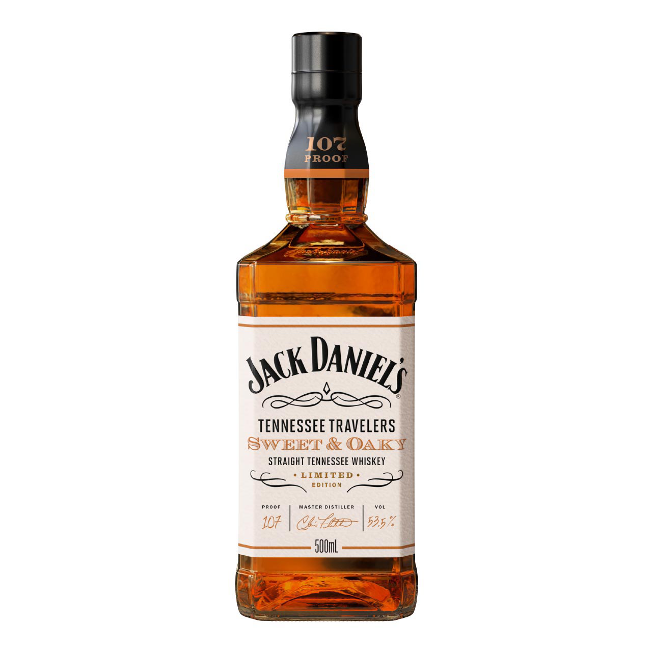 Jack Daniels Sweet & Oaky 53.5% vol. 0.5 liters Jack Daniels Sweet & Oaky 53.5% vol. 0.5 liters
