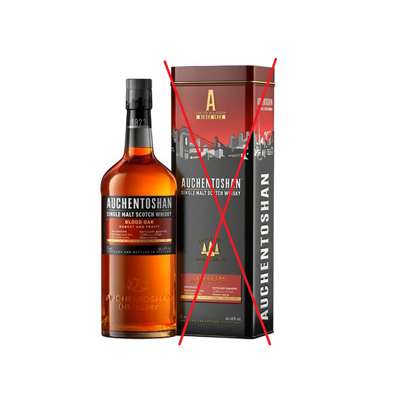 Auchentoshan Blood Oak 1 liter 46% vol.