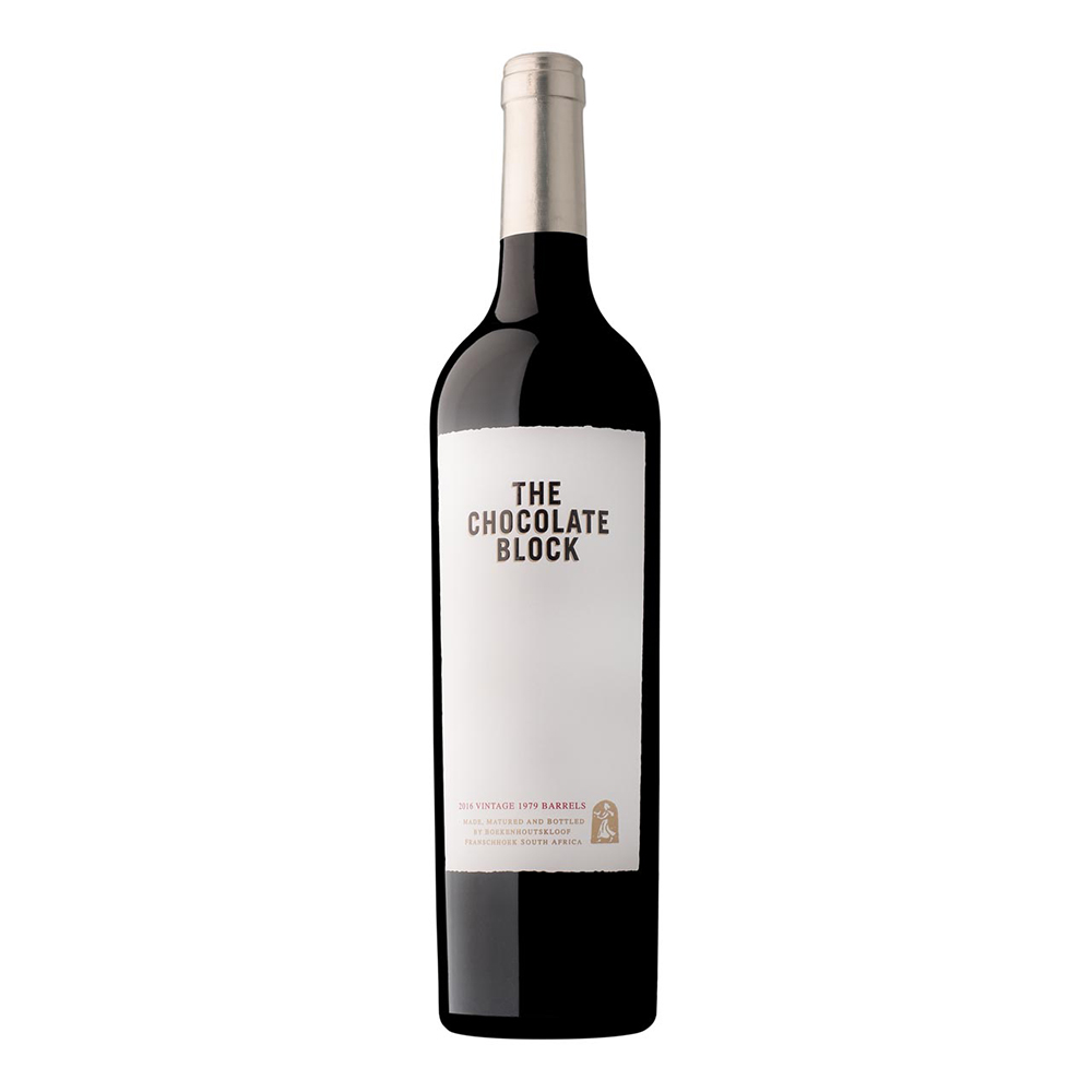 Boekenhoutskloof Chocolate Block 2022, red, dry 14,5%vol.  0,75Liter Boekenhoutskloof Chocolate Block 2022, red, dry 14,5%vol.  0,75Liter