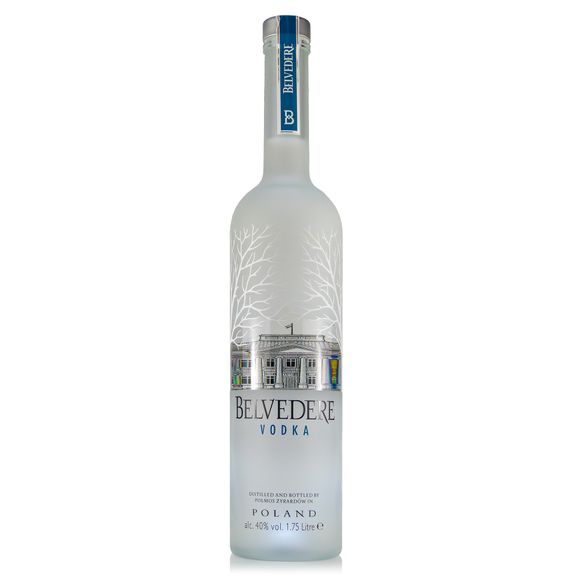 Belvedere Vodka  1,75 Liter 40%vol.+ LED Beleuchtung 