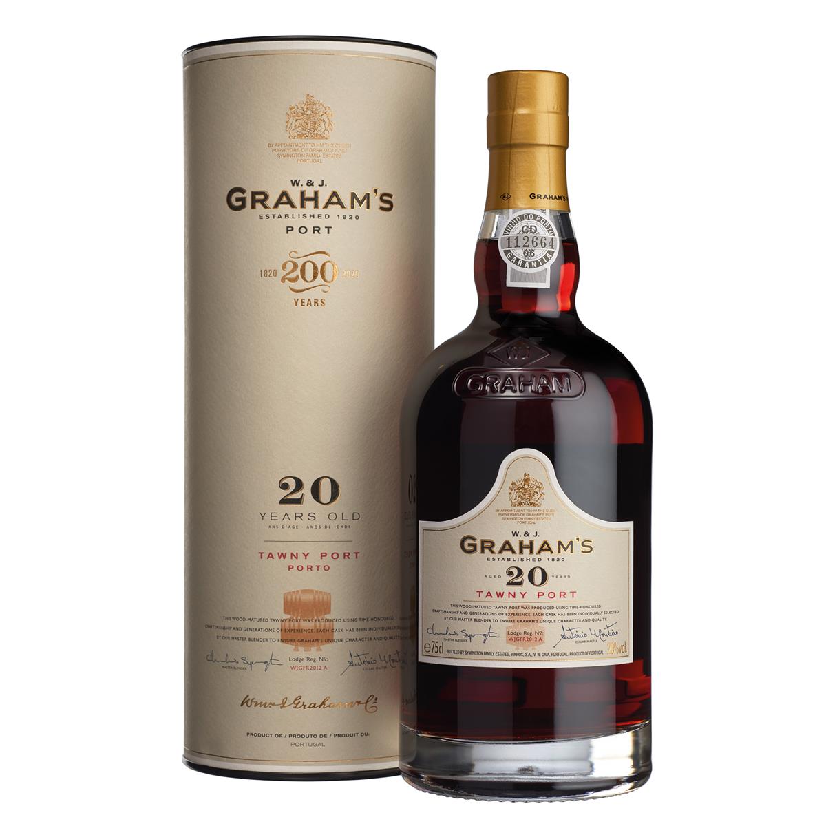 Graham's 20 Years Tawny Port 0,75 Liter 20%vol.