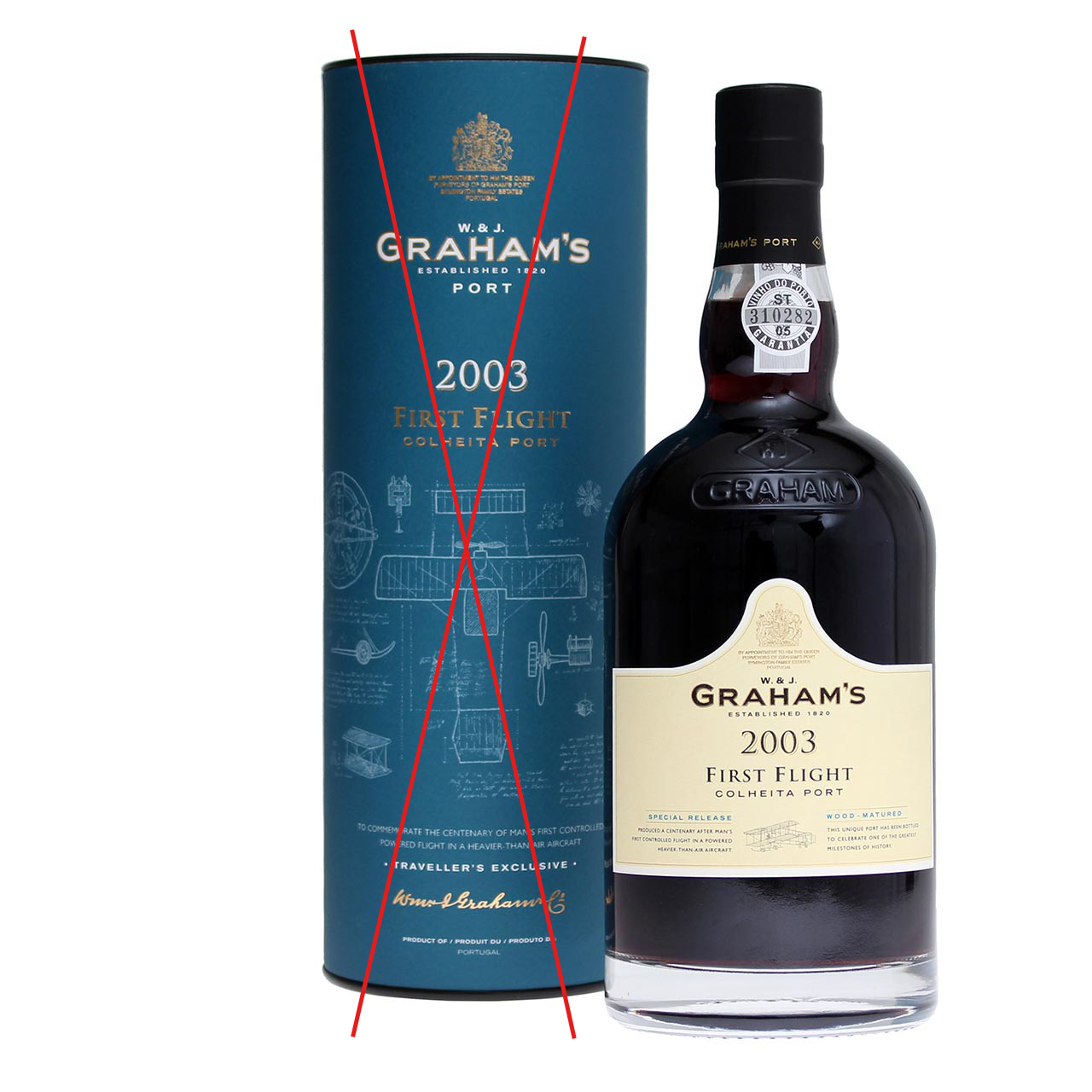 Special item: Graham's First Flight 2003 0,75 Liter 20%vol.