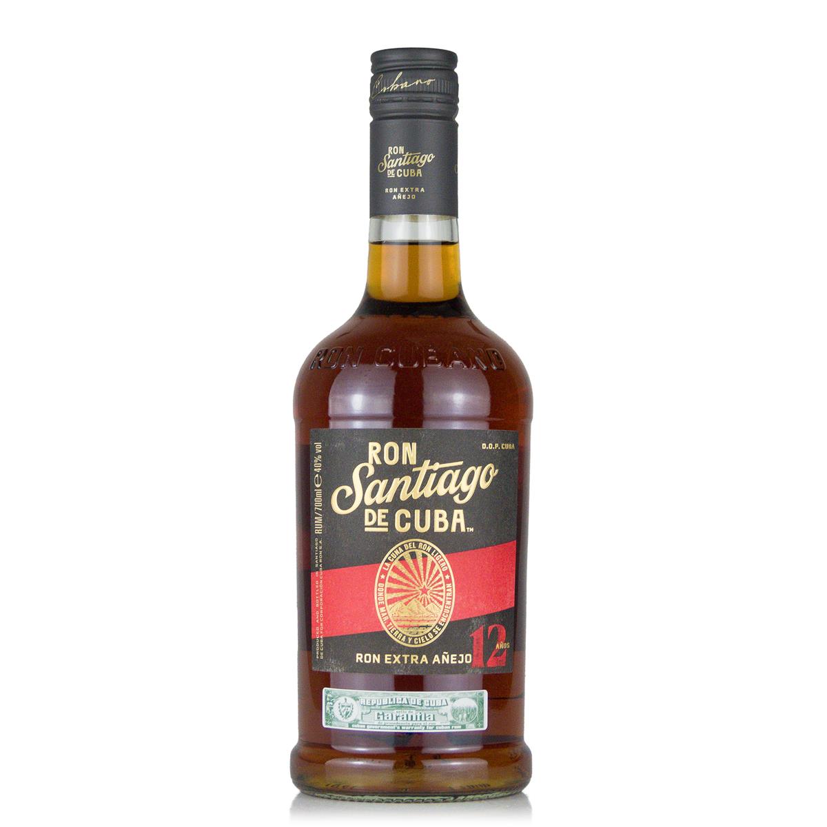 Santiago de Cuba Extra Anejo 12 years 0,7 Liter 40%vol. Santiago de Cuba Extra Anejo 12 years 0,7 Liter 40%vol.