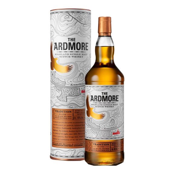 Ardmore Traditional Peated 1 liter 40% vol.