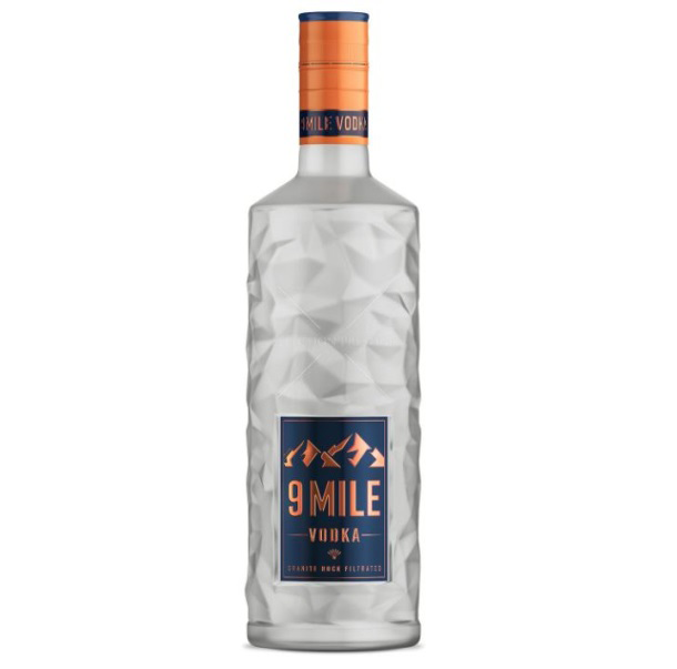 9 Mile Vodka 37,50%vol. 1 Liter