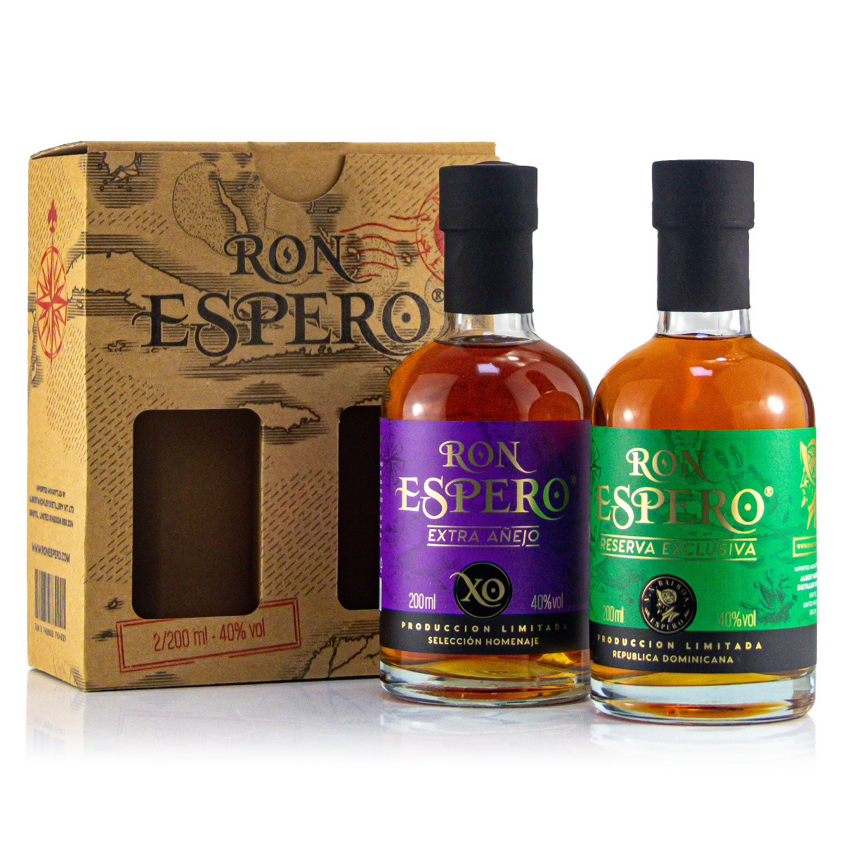 Espero Set: Reserva Exclusiva + XO,40% 2x0,2 Liter