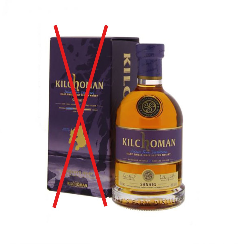 Special Item: Kilchoman Sanaig 0.7 liters 46% vol.