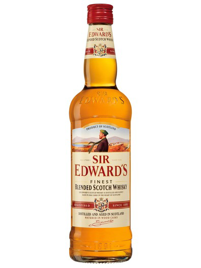 Sir Edwards Finest Blended Scotch 40%vol. 1 Liter Sir Edwards Finest Blended Scotch 40%vol. 1 Liter