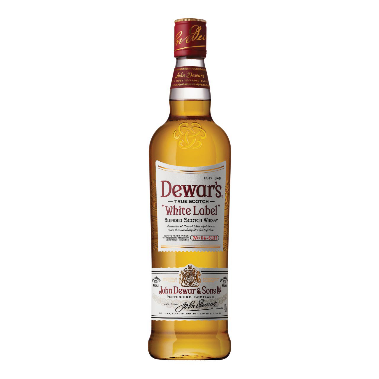 Dewars White Label 1 Liter 40%vol. Dewars White Label 1 Liter 40%vol.