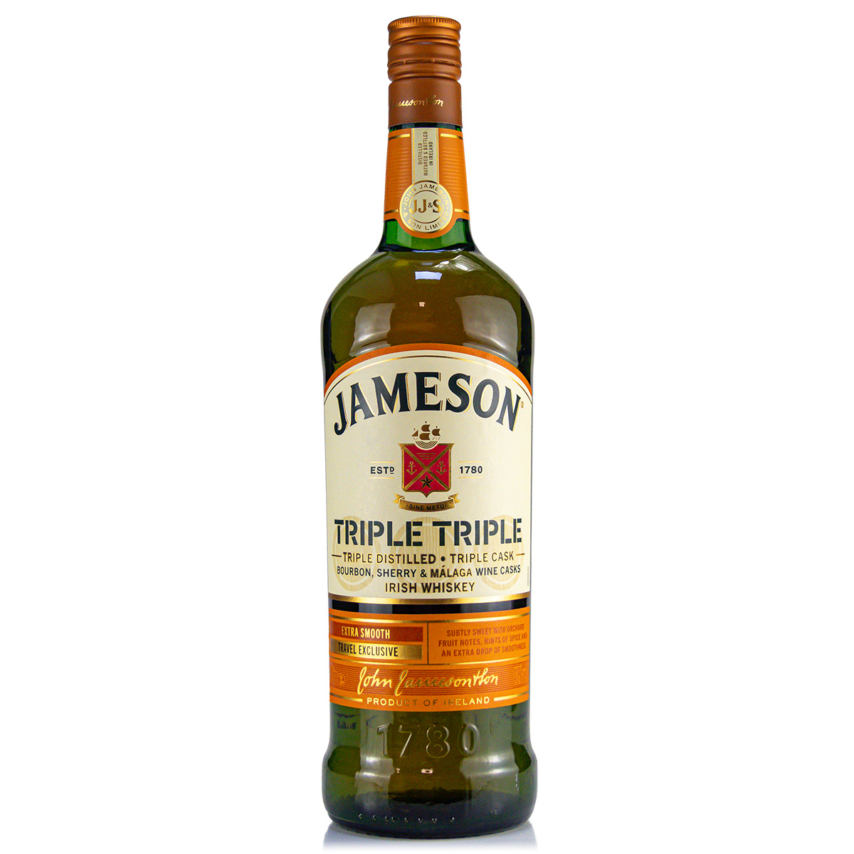 Jameson Triple Triple 1 liter 40% vol.