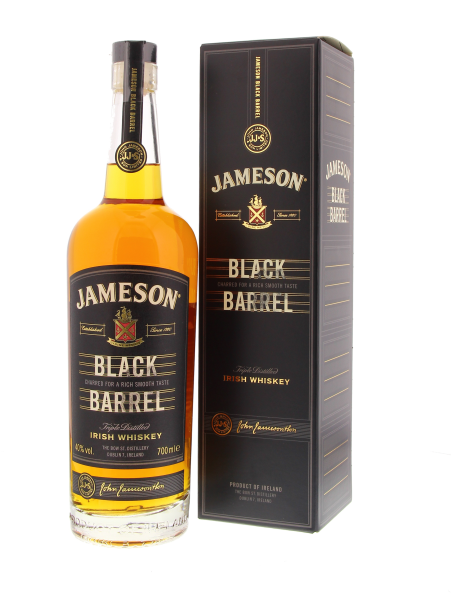 Jameson Black Barrel 40%vol. 0,7 Liter