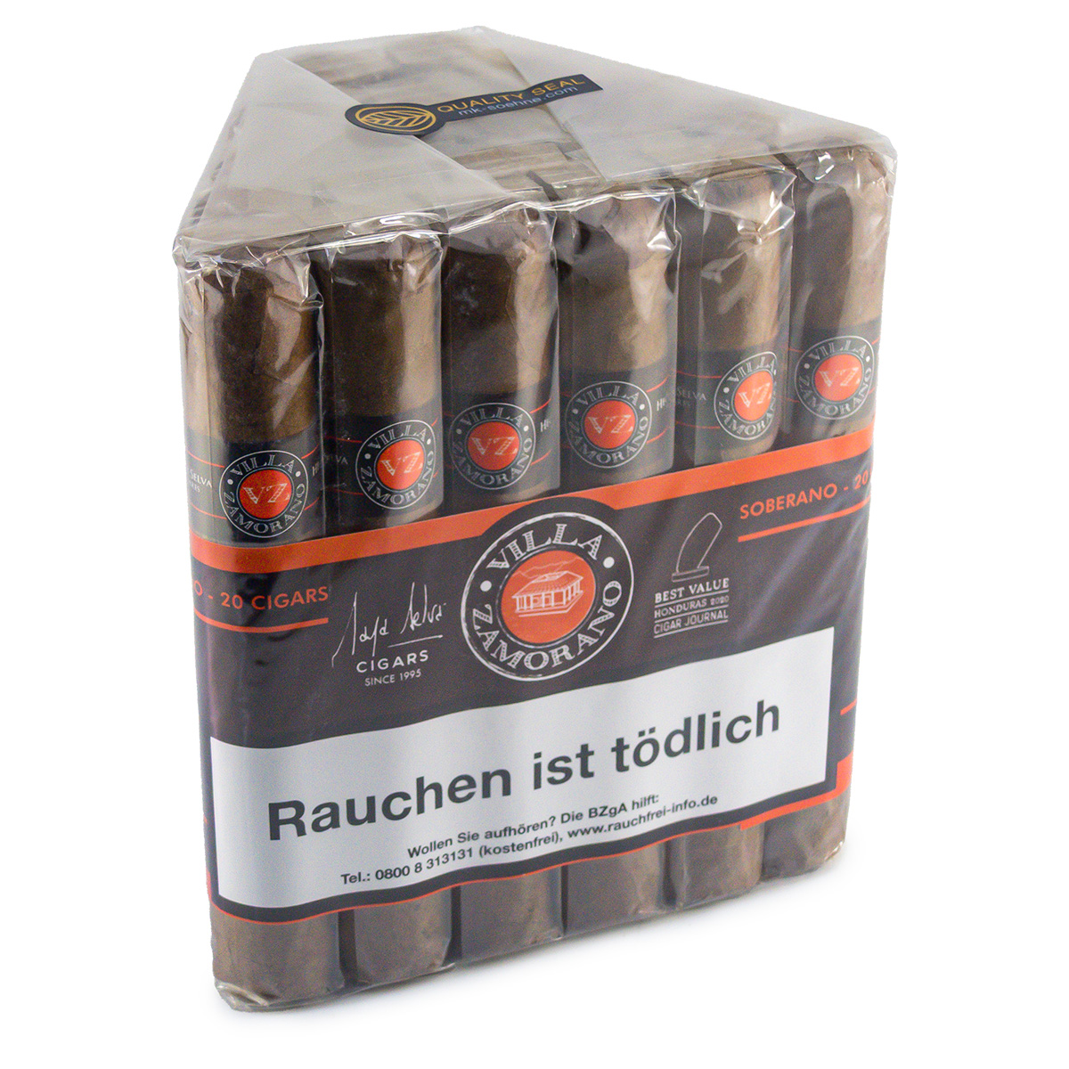 Villa Zamorano Soberano (Grand Robusto) 20er