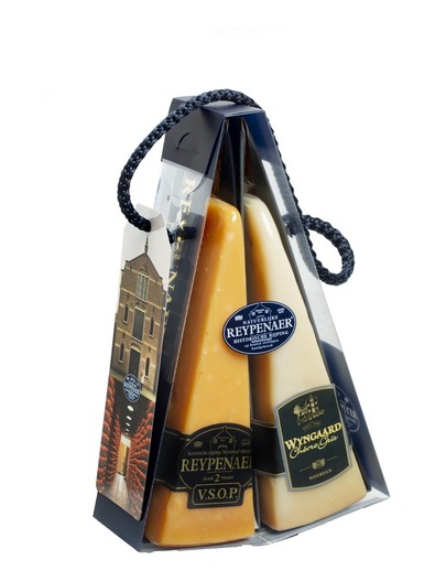 Giftset Reypenaer VSOP & Wyngaard Chèvre Gris – Aged Dutch Cheese Selection