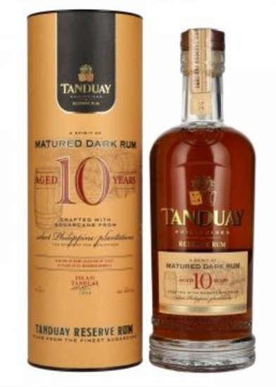 Tanduay 10 Years Reserve 40%vol. 0,7 Liter