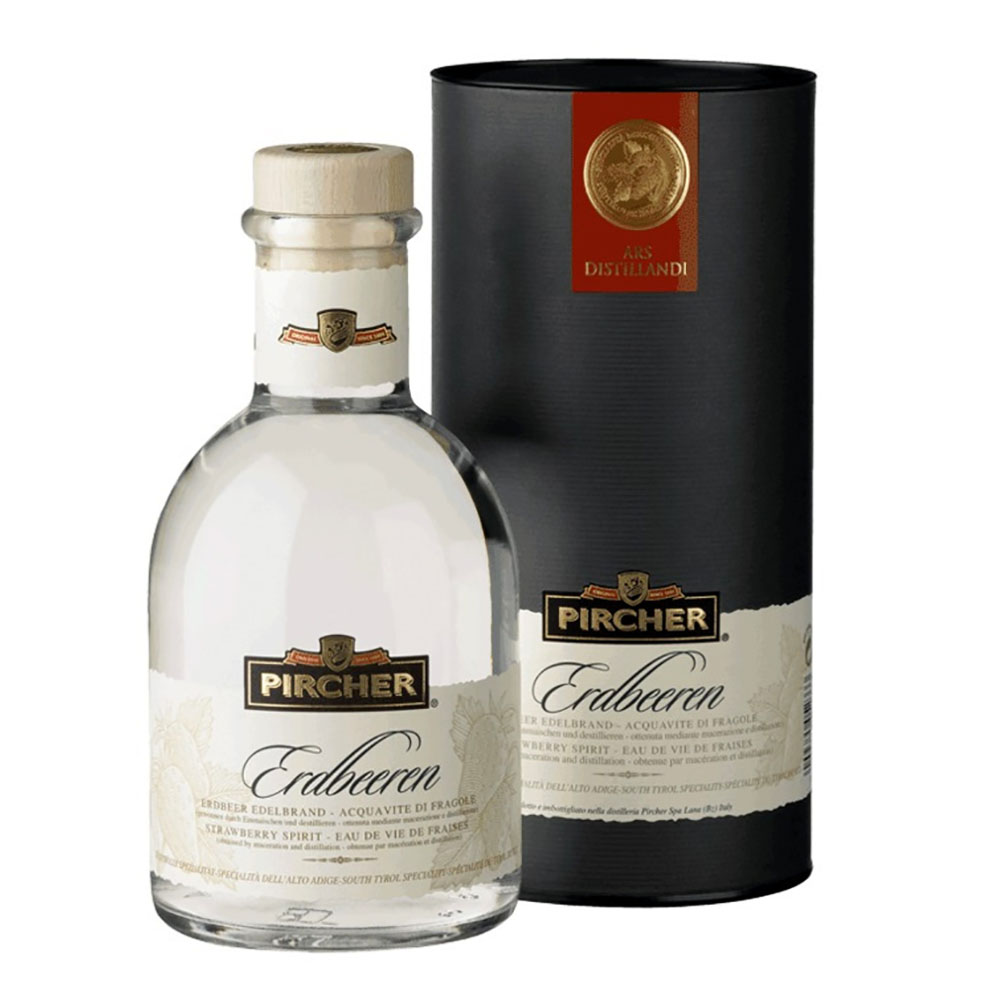 Pircher Erdbeeren Edelbrand (Strawberry) 0,7 Liter 40%vol. Pircher Erdbeeren Edelbrand (Strawberry) 0,7 Liter 40%vol.