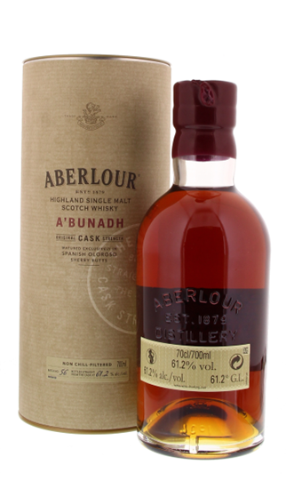 Aberlour A'bunadh 61,2%vol. 0,7 Liter