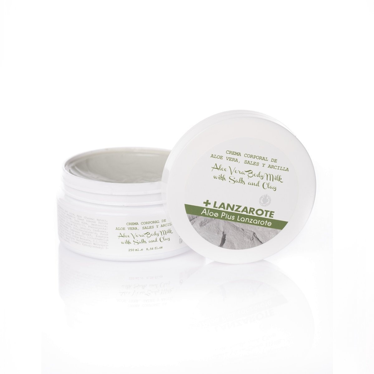 Aloe+ Body Cream Aloe Vera,Salts and Clay 250 ml