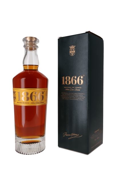 1866 Brandy de Jerez Solera Gran Reserva 40%vol. 0,7 Liter