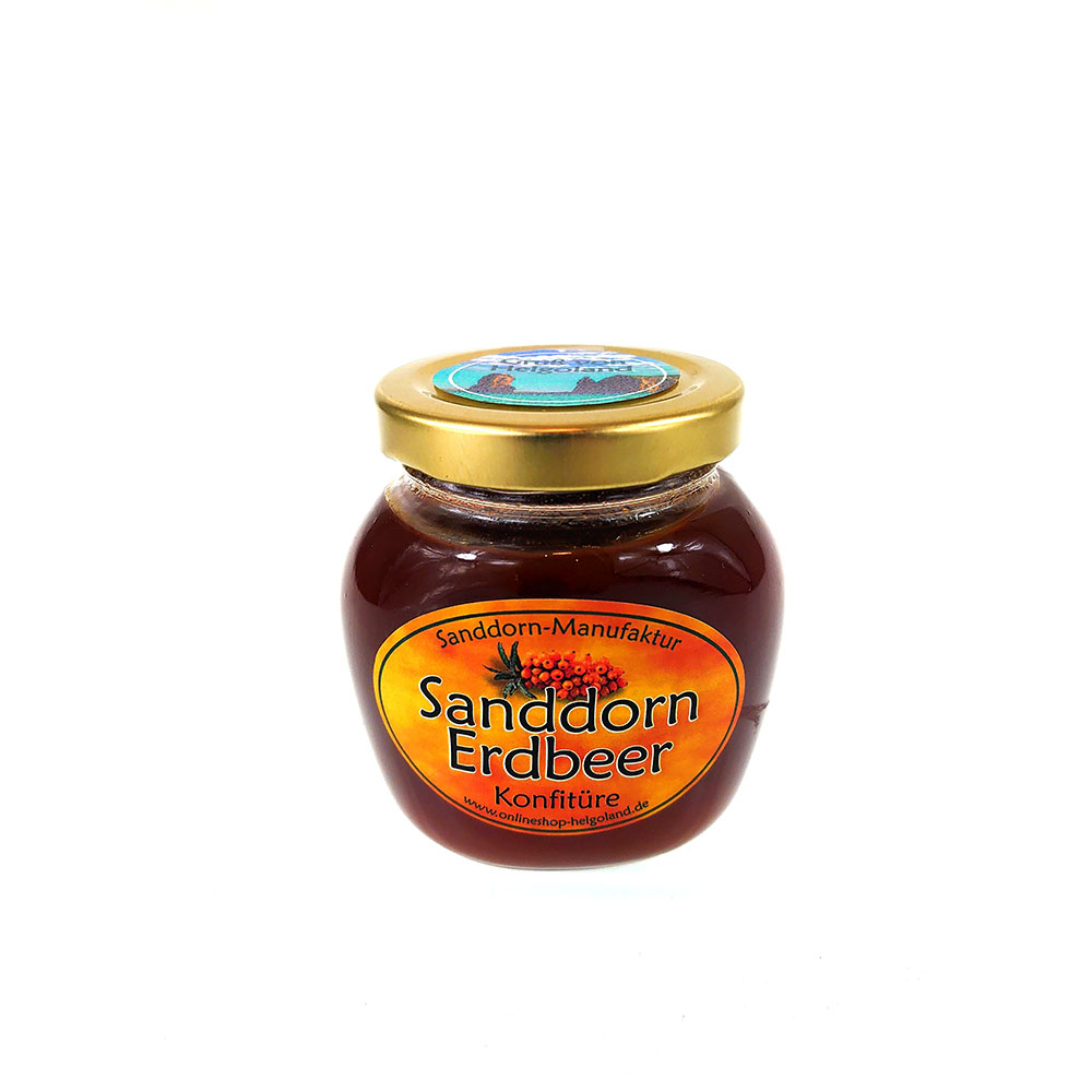 Sanddorn-Erdbeer Konfitüre 225g