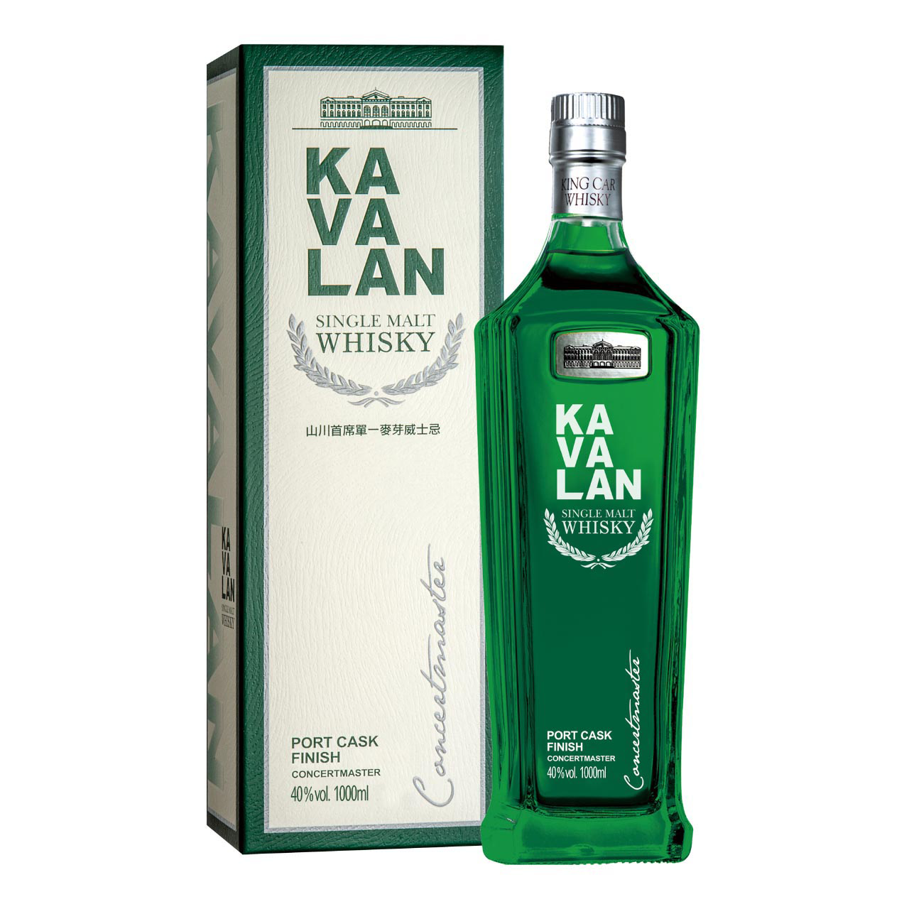 Kavalan Concertmaster Port Cask Finish 1 Liter 40%vol. Kavalan Concertmaster Port Cask Finish 1 Liter 40%vol.