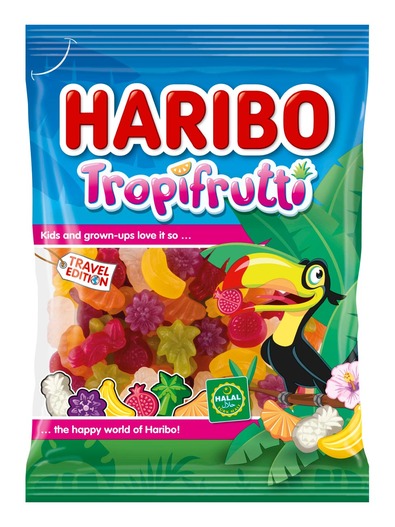 Haribo Tropifrutti  450g Halal Haribo Tropifrutti  450g Halal