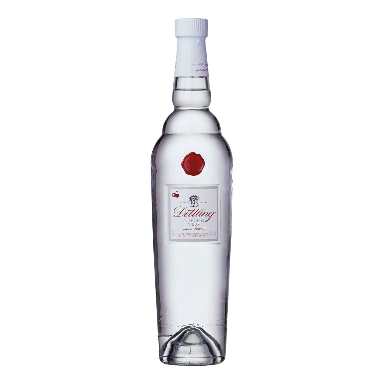 Dettling Cherry Supérieur vieux 0,5 Liter 41%vol. Dettling Cherry Supérieur vieux 0,5 Liter 41%vol.