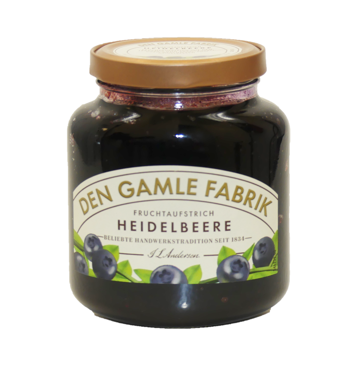 DEN GAMLE FABRIK Blueberry Fruit Spread 380g DEN GAMLE FABRIK Blueberry Fruit Spread 380g