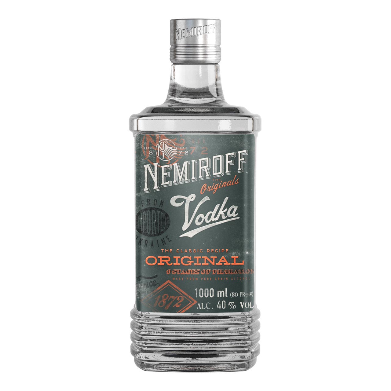 Nemiroff Vodka 1 Liter 40%vol.
