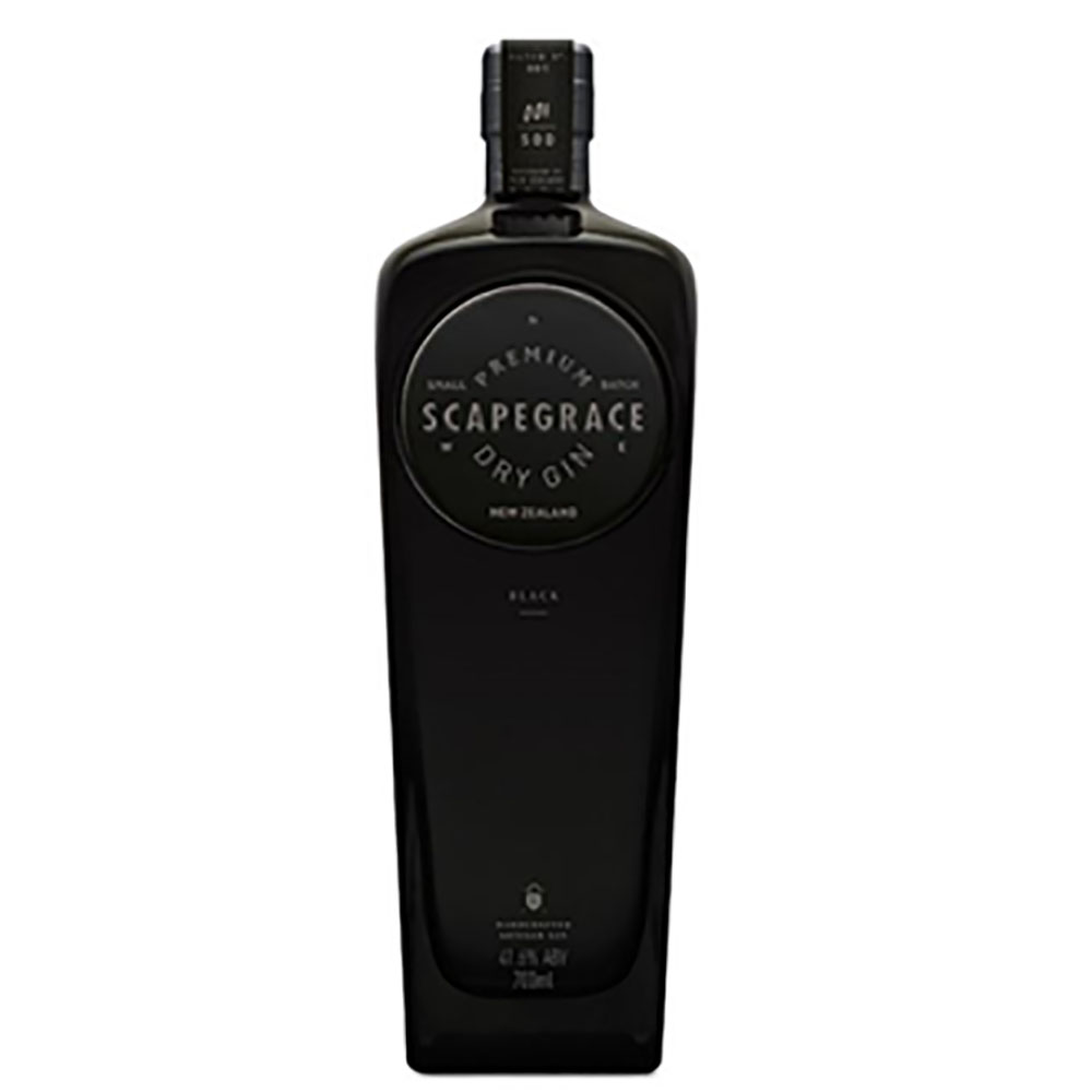 Scapegrace Dry Gin Black 41,6%vol. 0,7 Liter