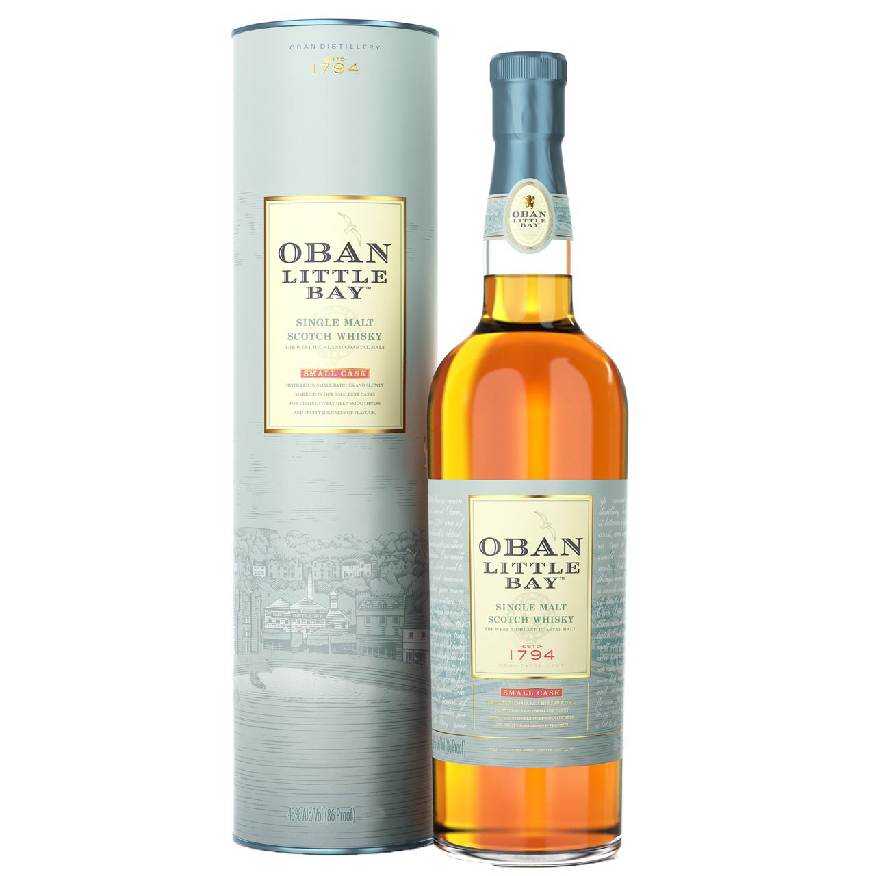 Oban Little Bay 1 liter 43% vol. Oban Little Bay 1 liter 43% vol.
