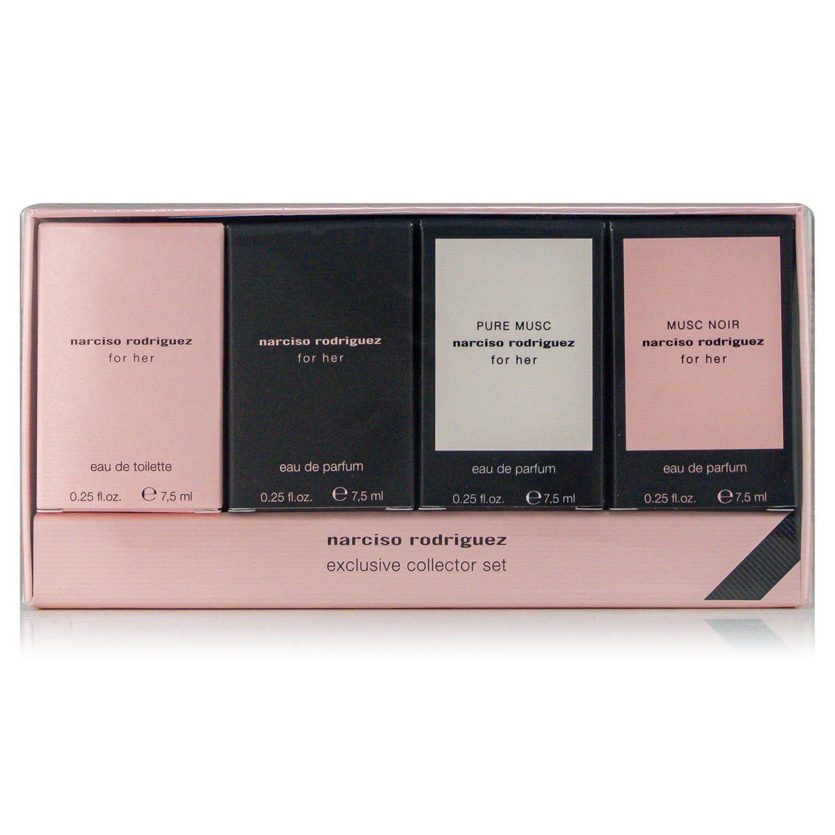 Narciso Rodriguez Coffert 4x7,5ml 30ml For Her