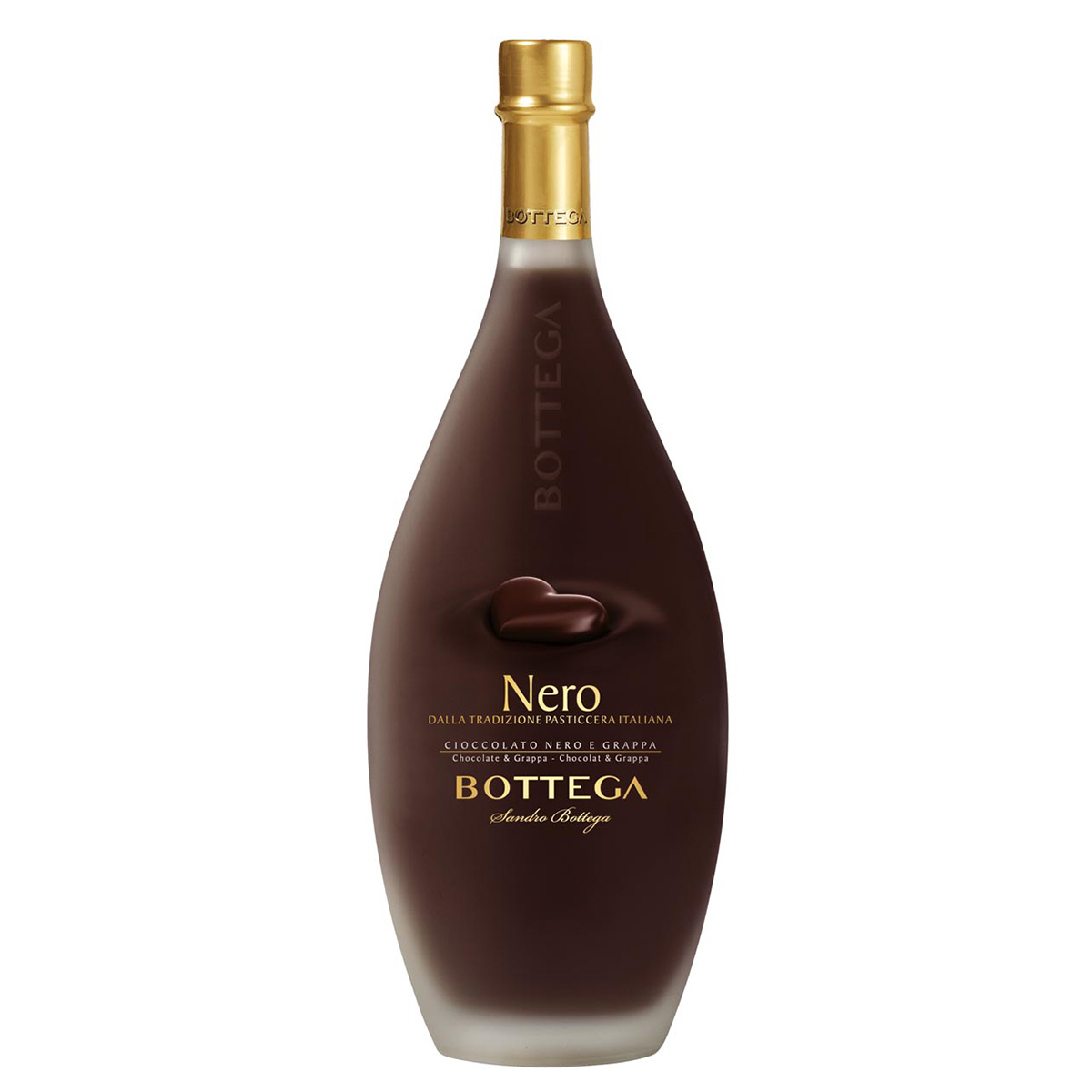 Bottega Nero Chocolate & Grappa Cream 15%vol. 0,5 Liter
