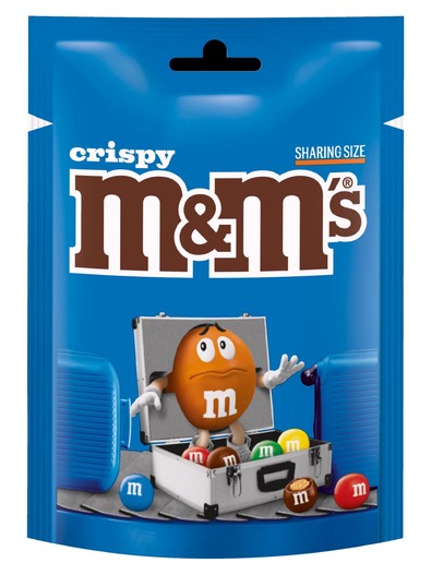M&M's Crispy Packung 187g