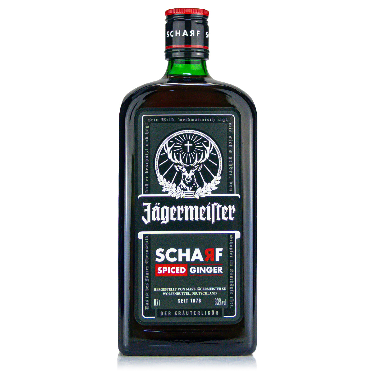 Jägermeister HOT 33%vol. 0,7 Liter