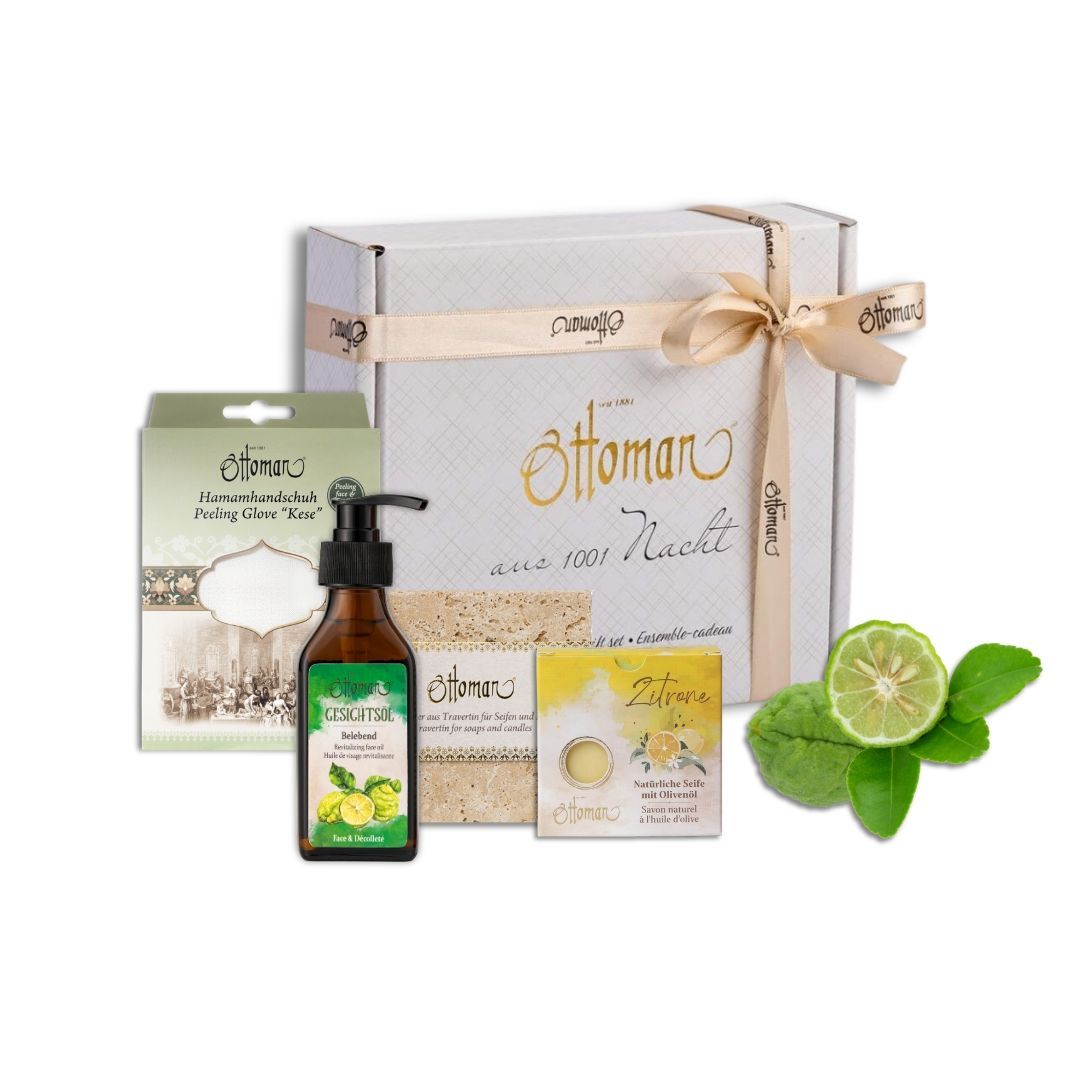 Ottoman Soothing Massage Set – Citrus Freshness for Body, Mind & Soul