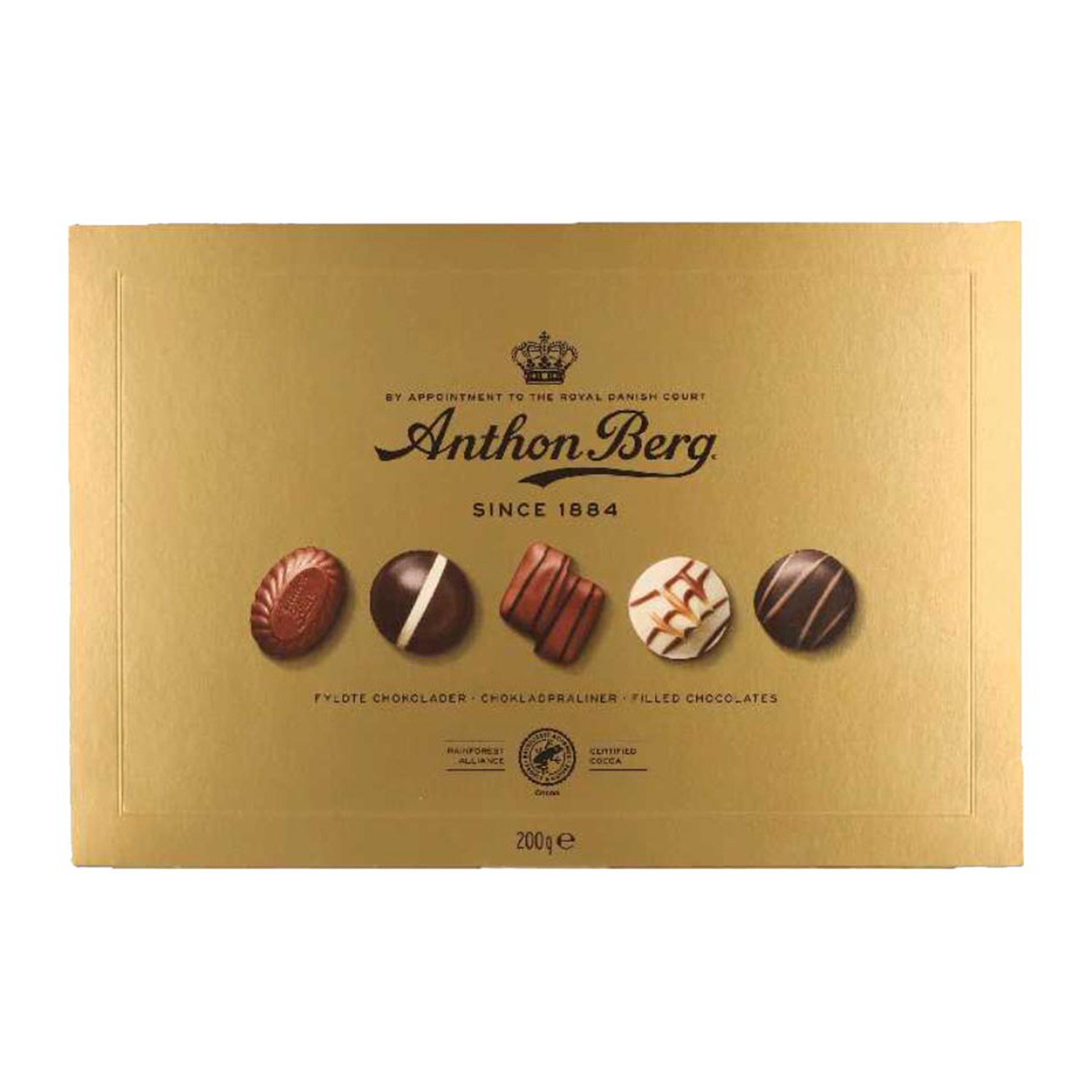 Anthon Berg Gold Box 200g