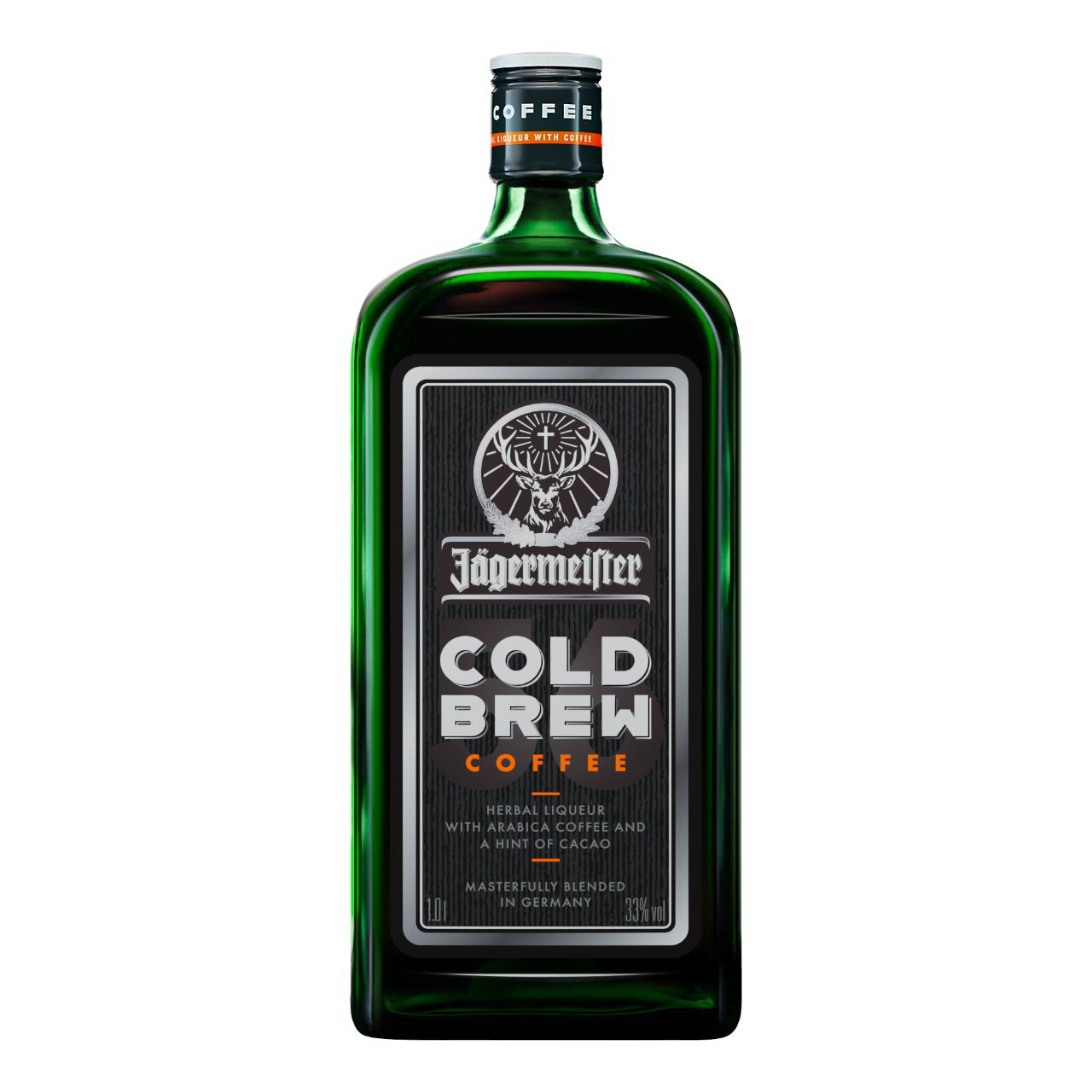 Jägermeister Cold Brew Coffee 1 Liter 33%vol. Jägermeister Cold Brew Coffee 1 Liter 33%vol.