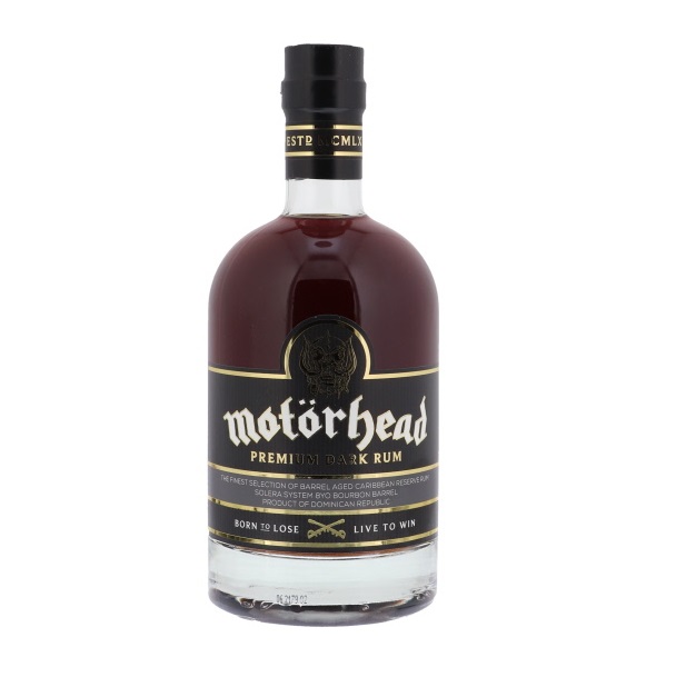 Motorhead Premium Dark Rum 40%vol. 0,7 Liter