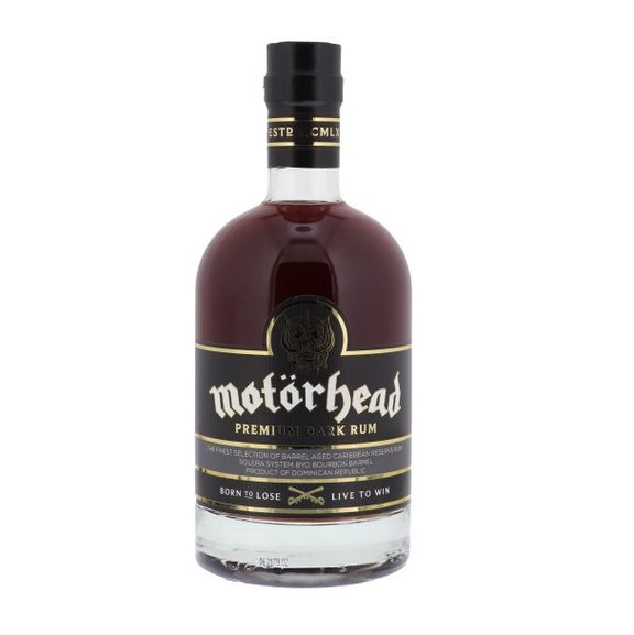 Motorhead Premium Dark Rum 40%vol. 0,7 Liter