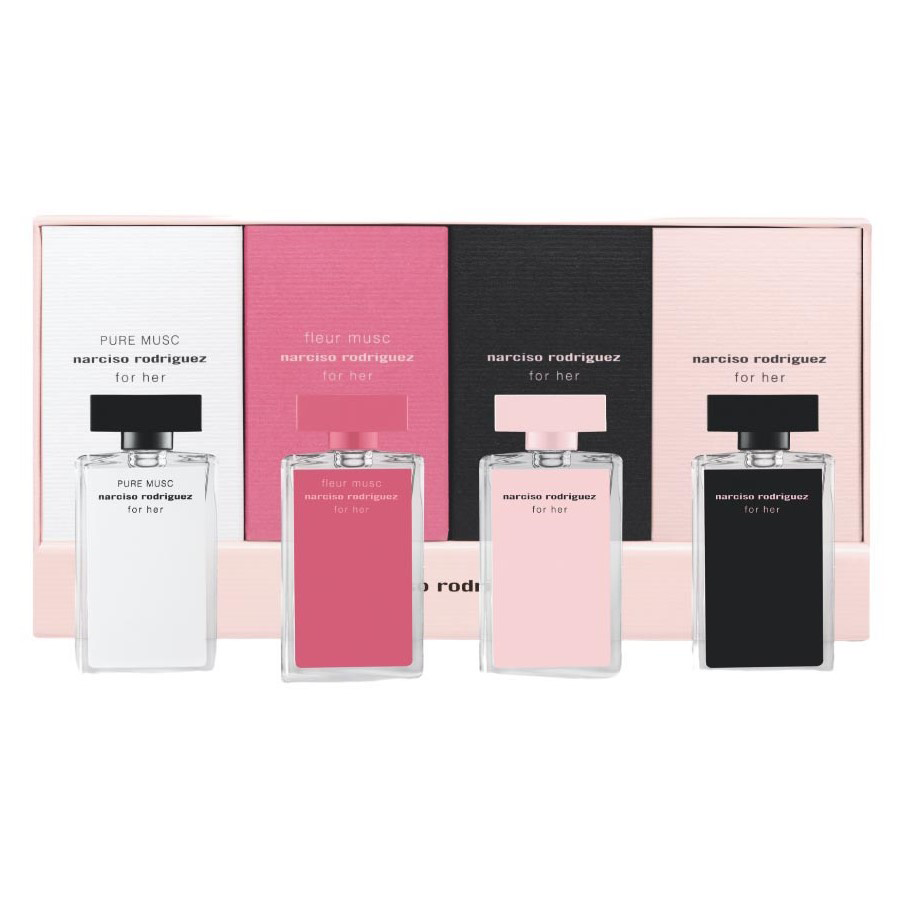 Narciso Rodriguez For Her Coffert 4x7,5ml 30ml Narciso Rodriguez For Her Coffert 4x7,5ml 30ml