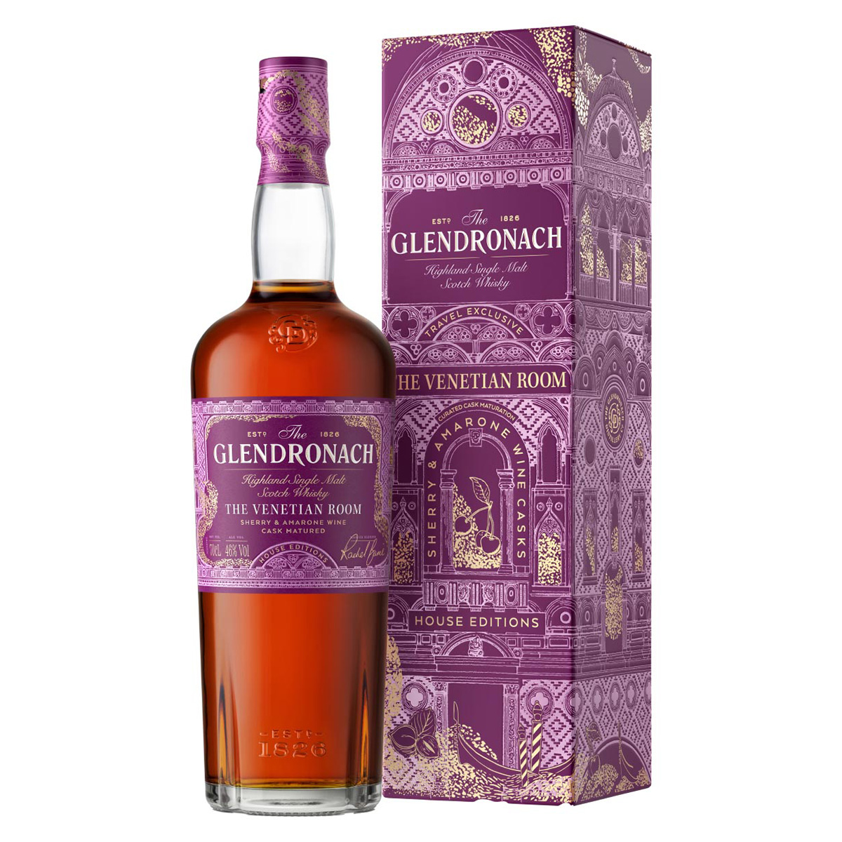 The Glendronach House Editions Venetian Room 46%vol. 0,7 Liter