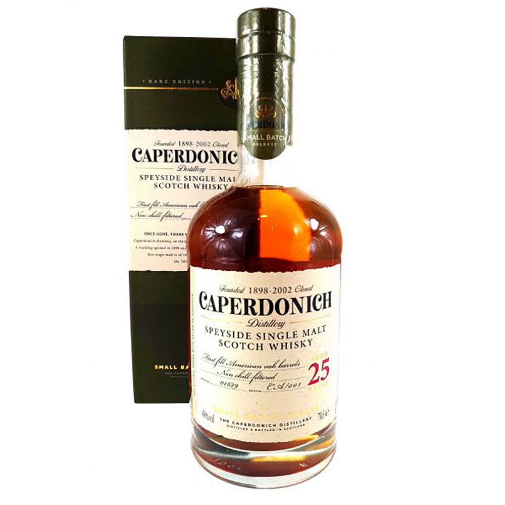 Caperdonich 25 years 0.7 liters 48% vol. Caperdonich 25 years 0.7 liters 48% vol.