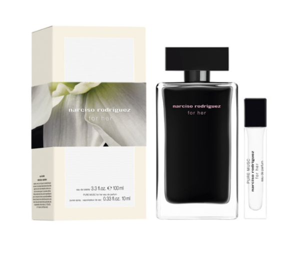 Narciso Rodriguez Set For Her EdT 100ml + 10 ml Pure Musc EdP