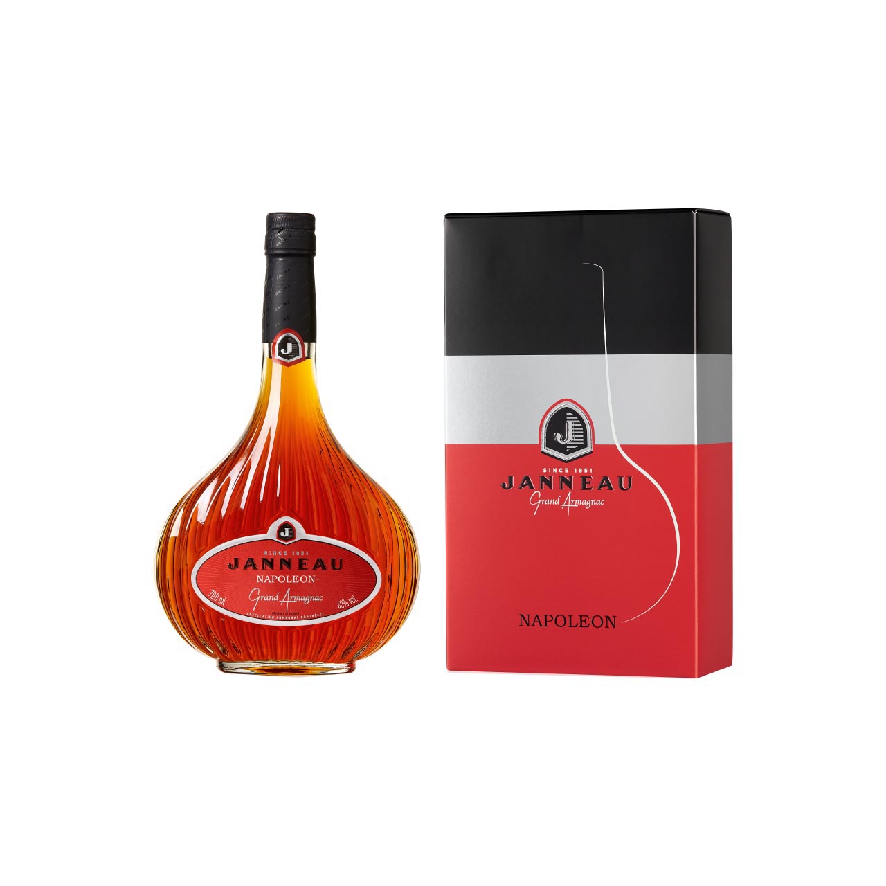 Janneau Grand Armagnac Napoleon 0,7 Liter 40%vol.